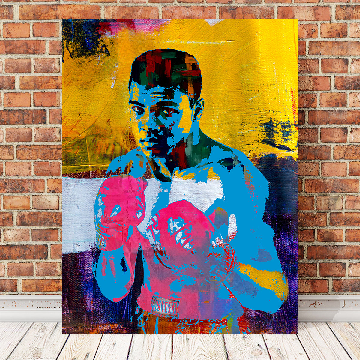 Ali Color Splash Wall Art