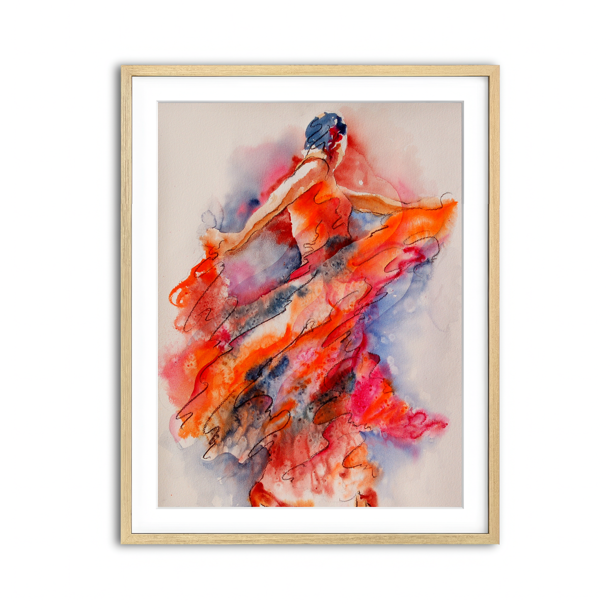 Framed Print 3x4 Natural