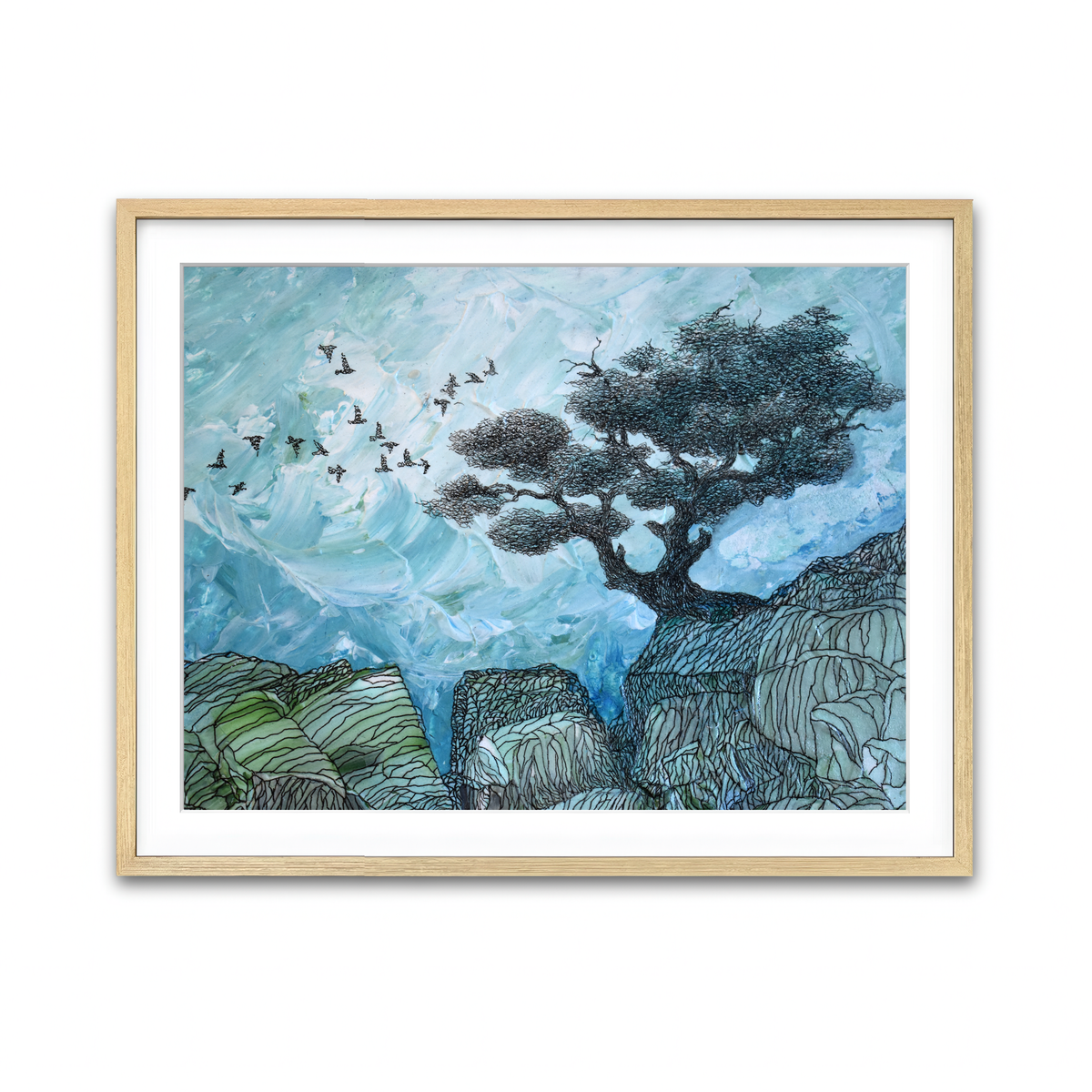 Framed Print 4x3 Natural