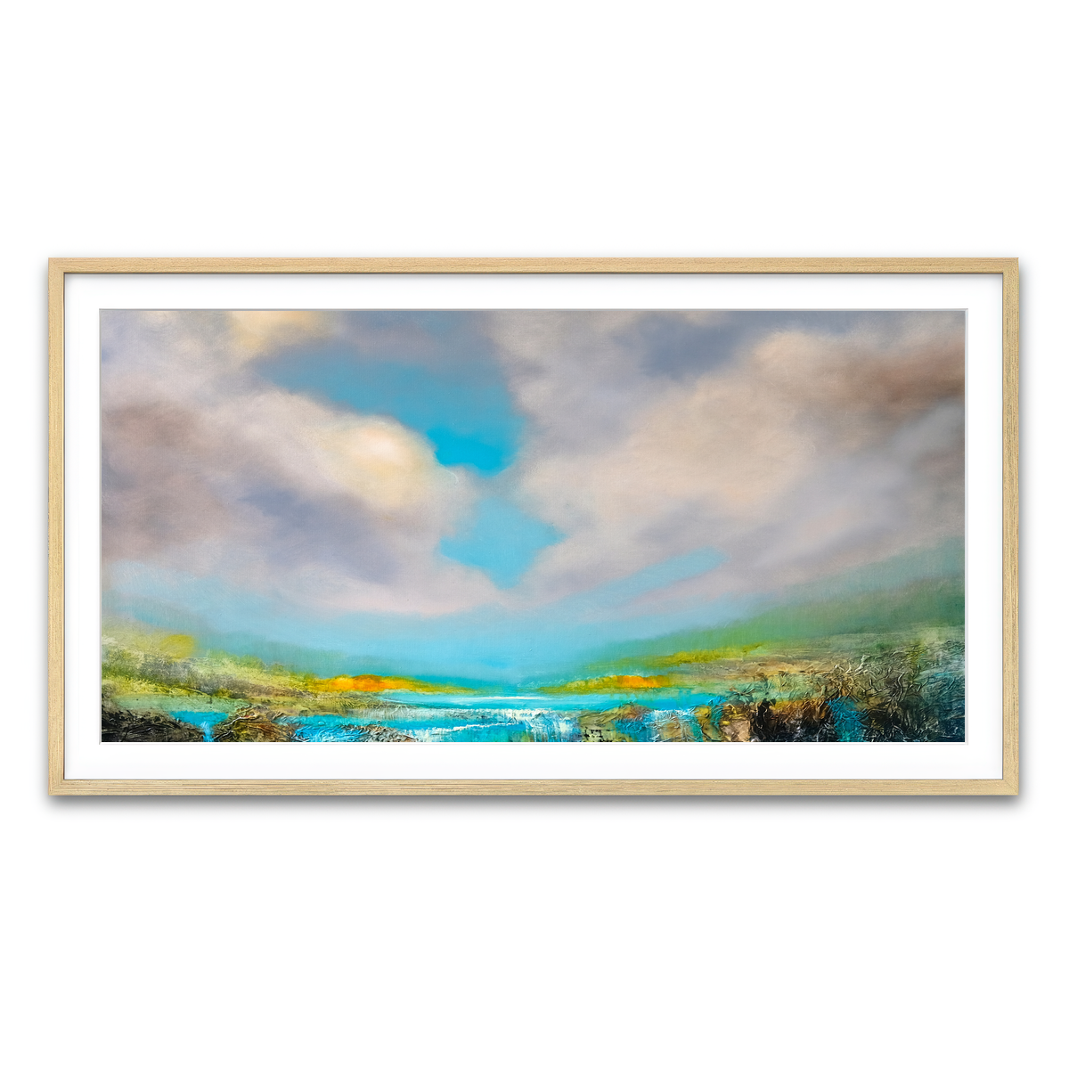 Framed Print 2x1 Natural