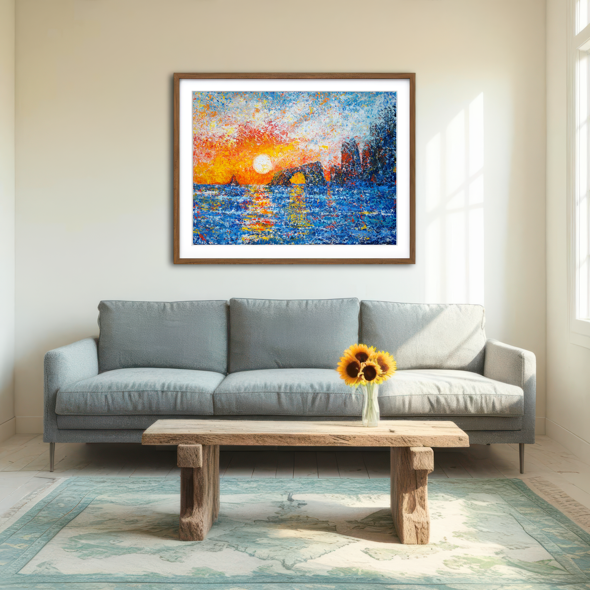 AUTO-MOCKUP ROOM | Anacapa Islands Splendor Wall Art