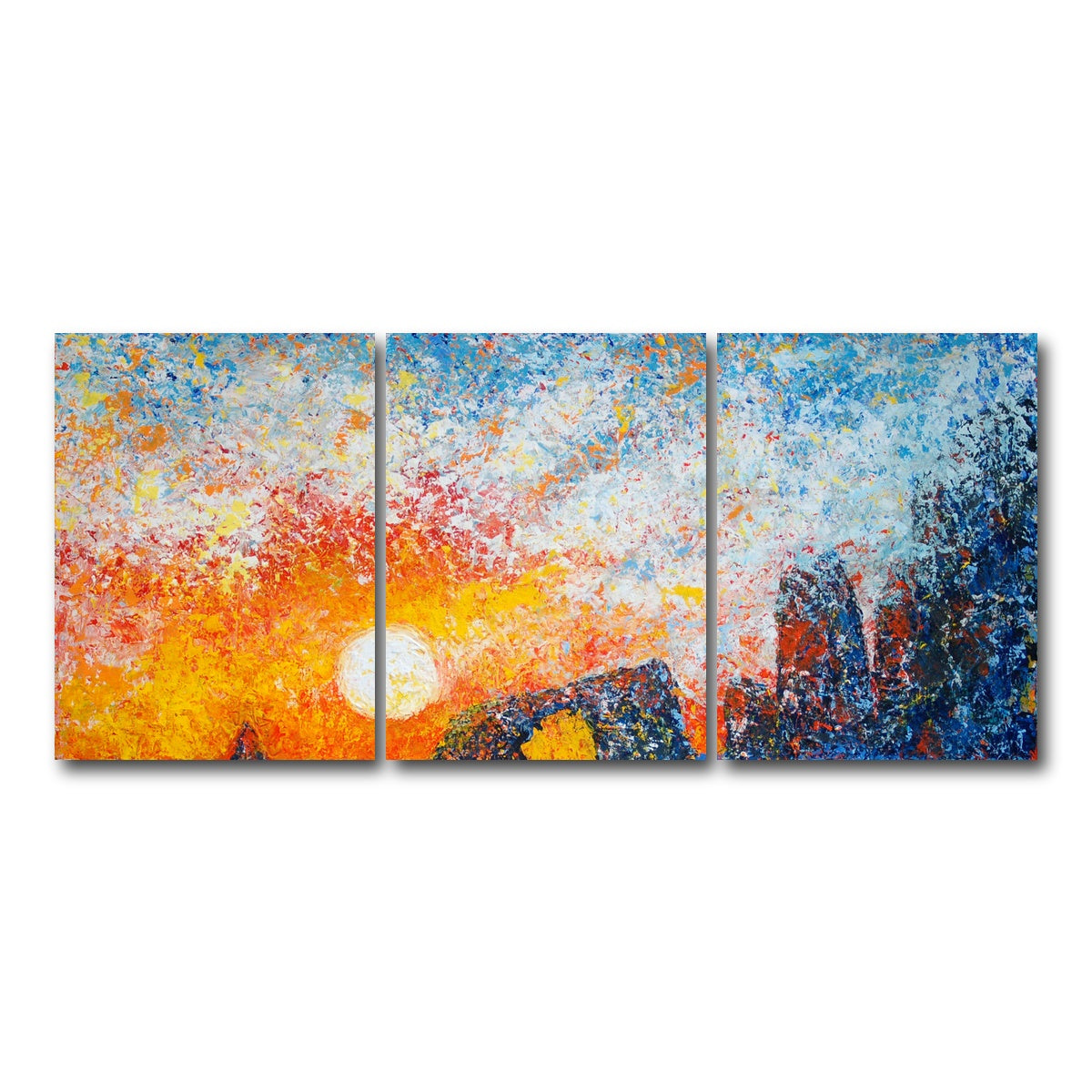 AUTO-MOCKUP WHITE | anacapa islands splendor | 3 Piece | Gallery Wrap Canvas | group=18x24