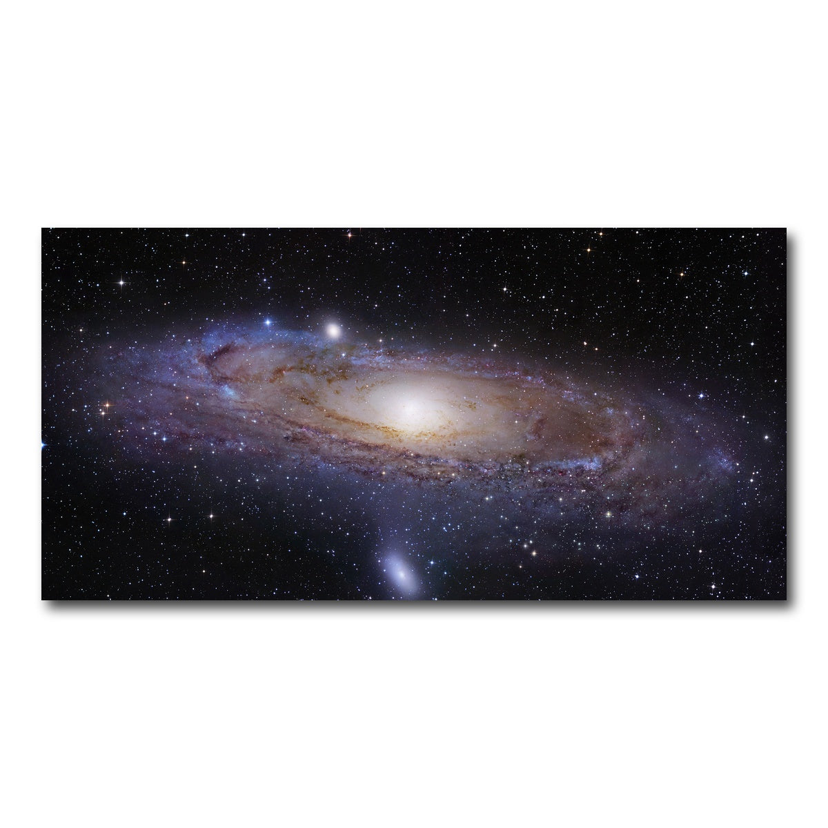 AUTO-MOCKUP WHITE | andromeda Galaxy | 1 Piece | Gallery Wrap Canvas | group=2x1