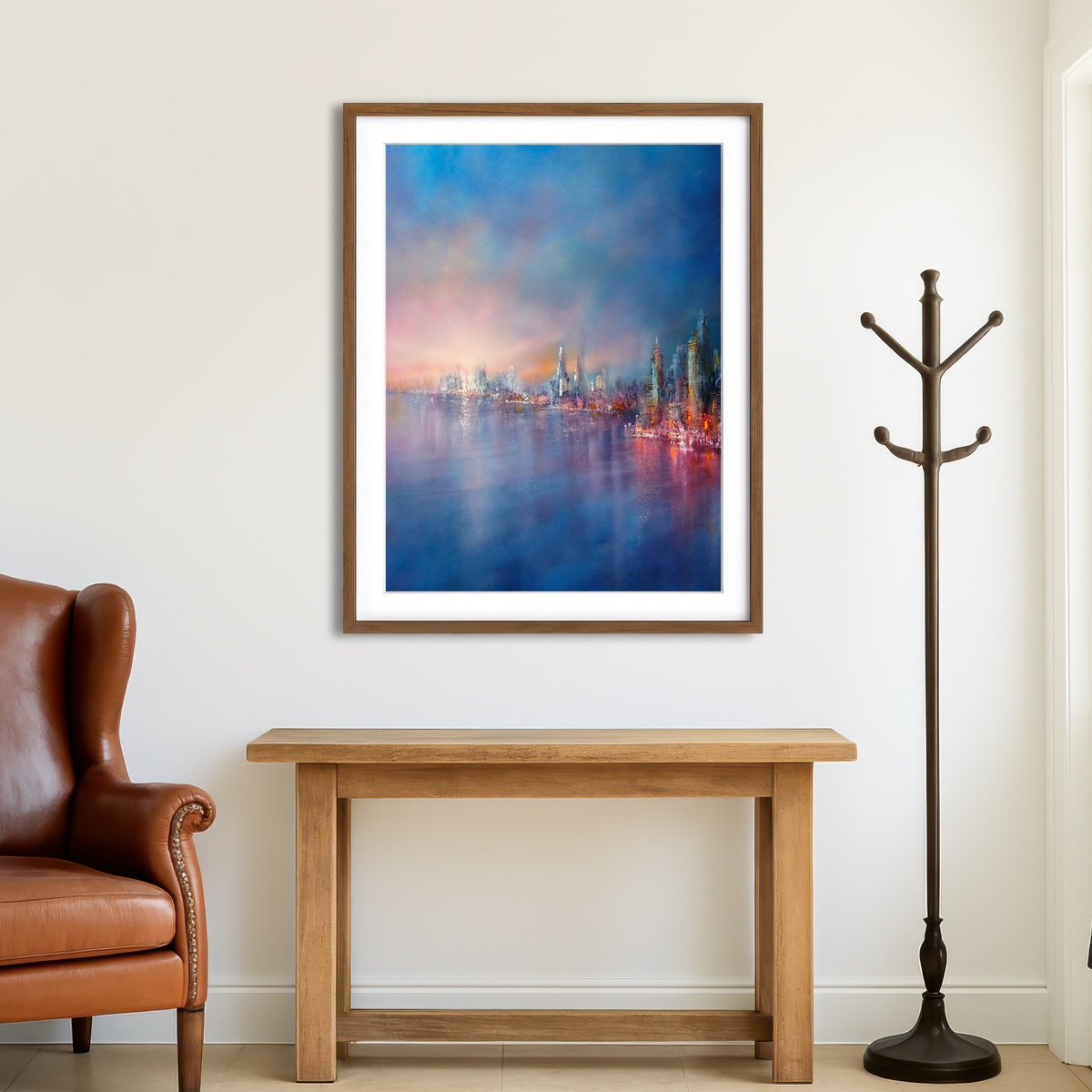 AUTO-MOCKUP ROOM | Arriving Wall Art