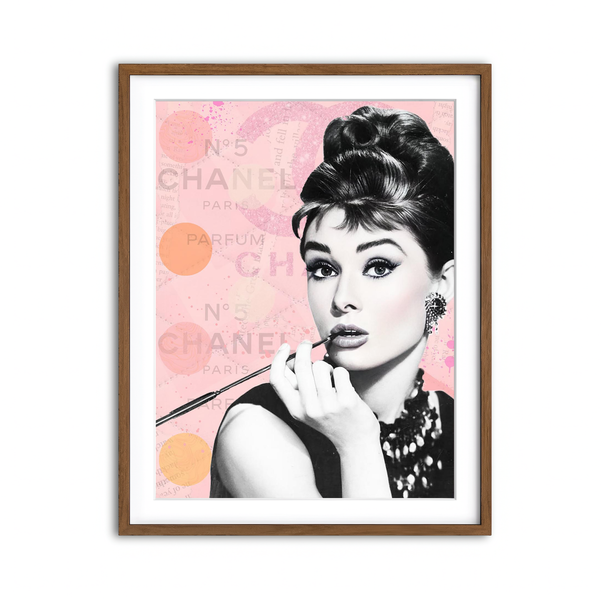 Framed Print 3x4 Walnut