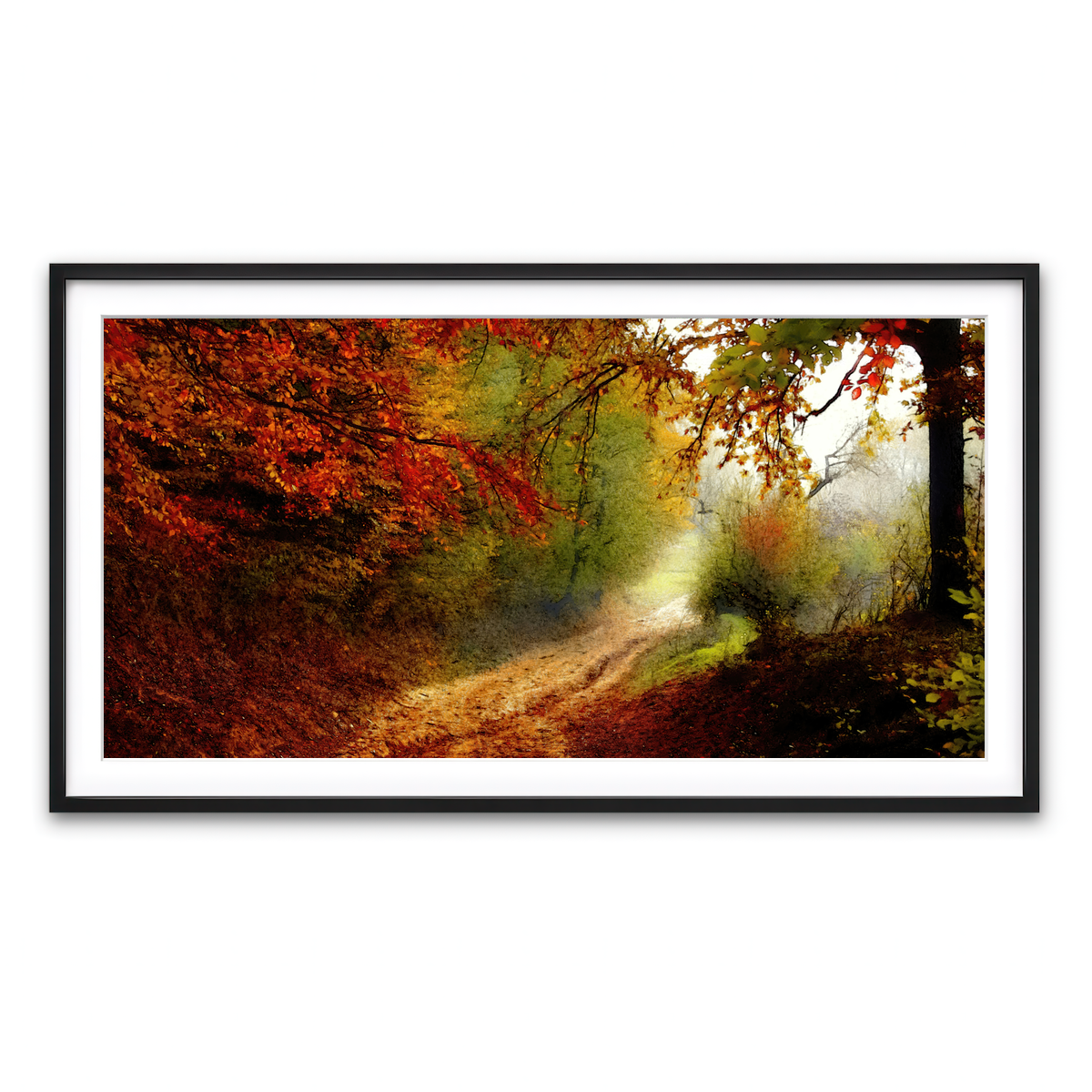 Framed Print 2x1 Black