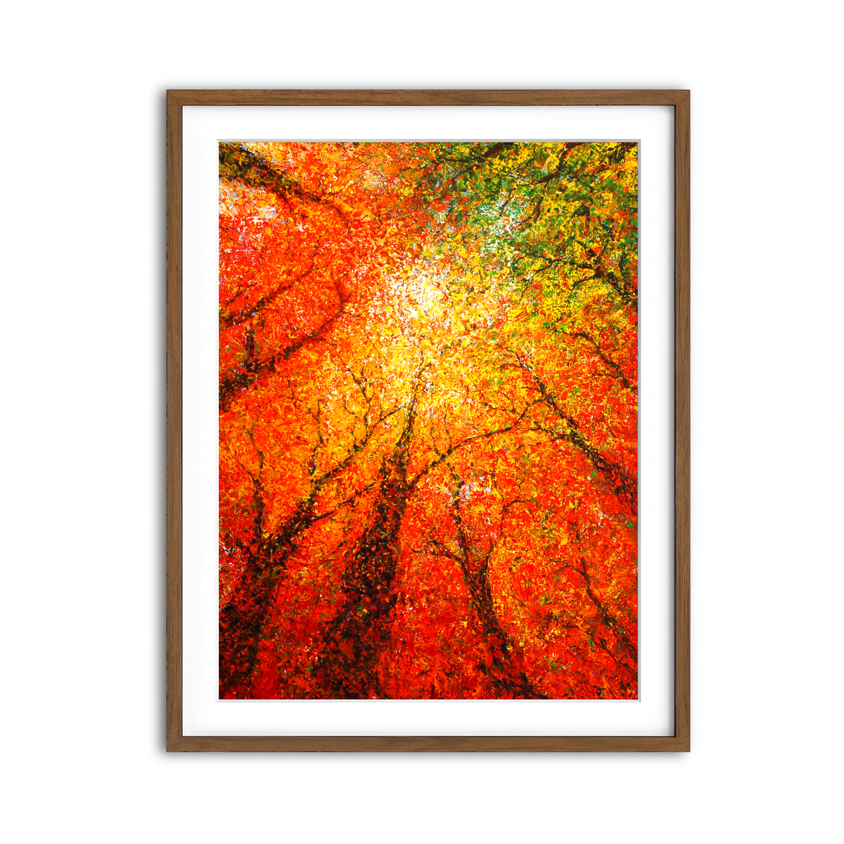 Framed Print 3x4 Walnut