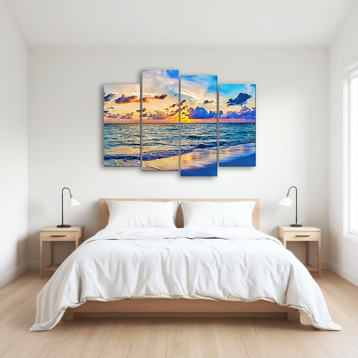 AUTO-MOCKUP ROOM | azure sunset