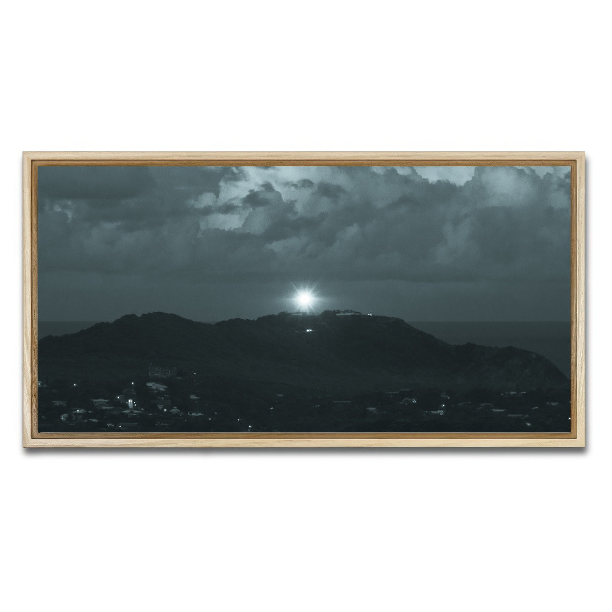 AUTO-MOCKUP WHITE | bangalow | 1 Piece | Natural Framed Canvas | group=2x1