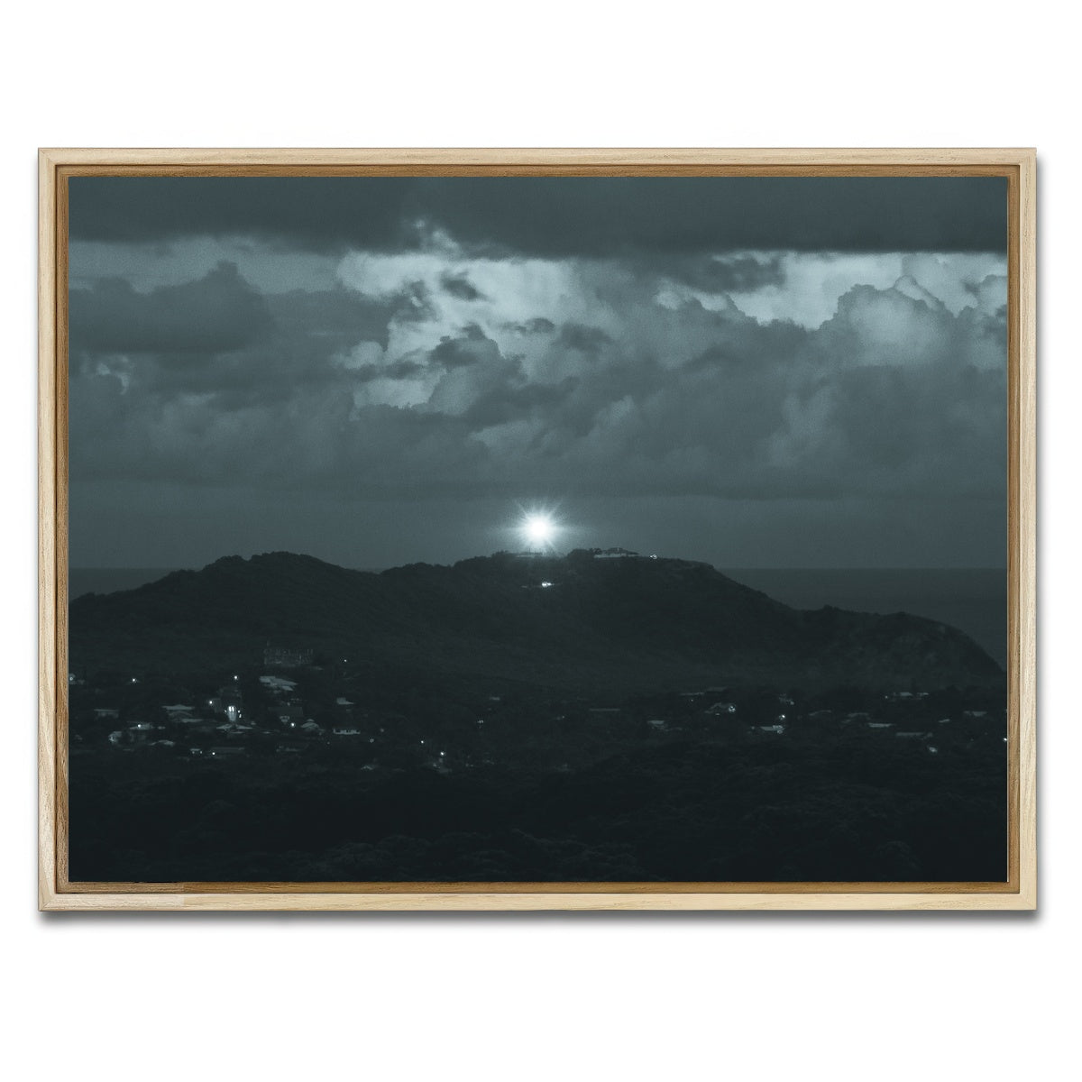 AUTO-MOCKUP WHITE | bangalow | 1 Piece | Natural Framed Canvas | group=4x3