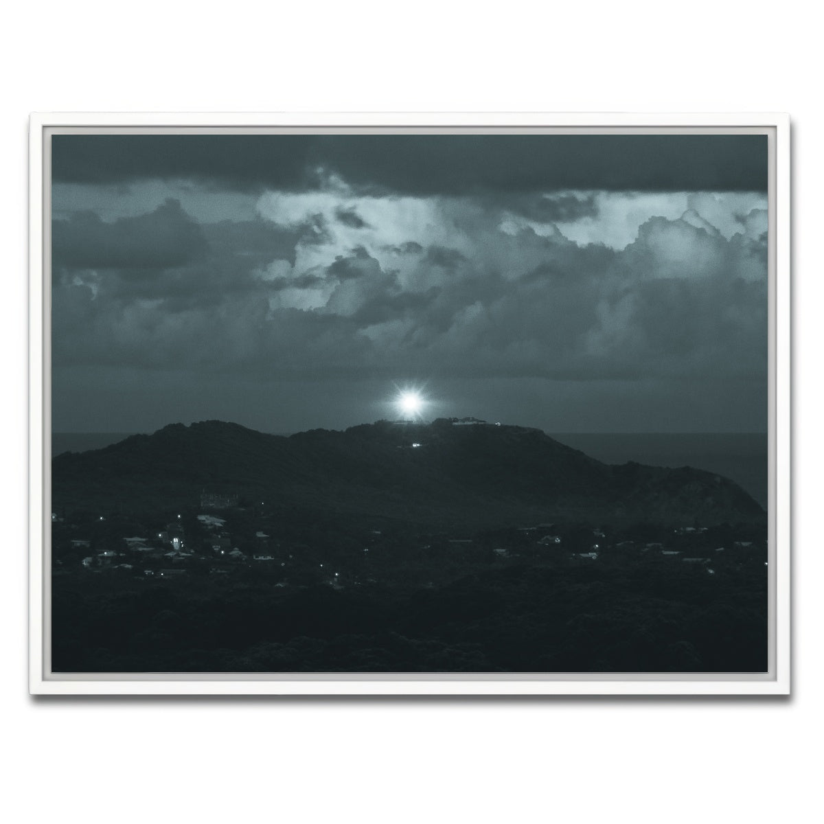 AUTO-MOCKUP WHITE | bangalow | 1 Piece | White Framed Canvas | group=4x3