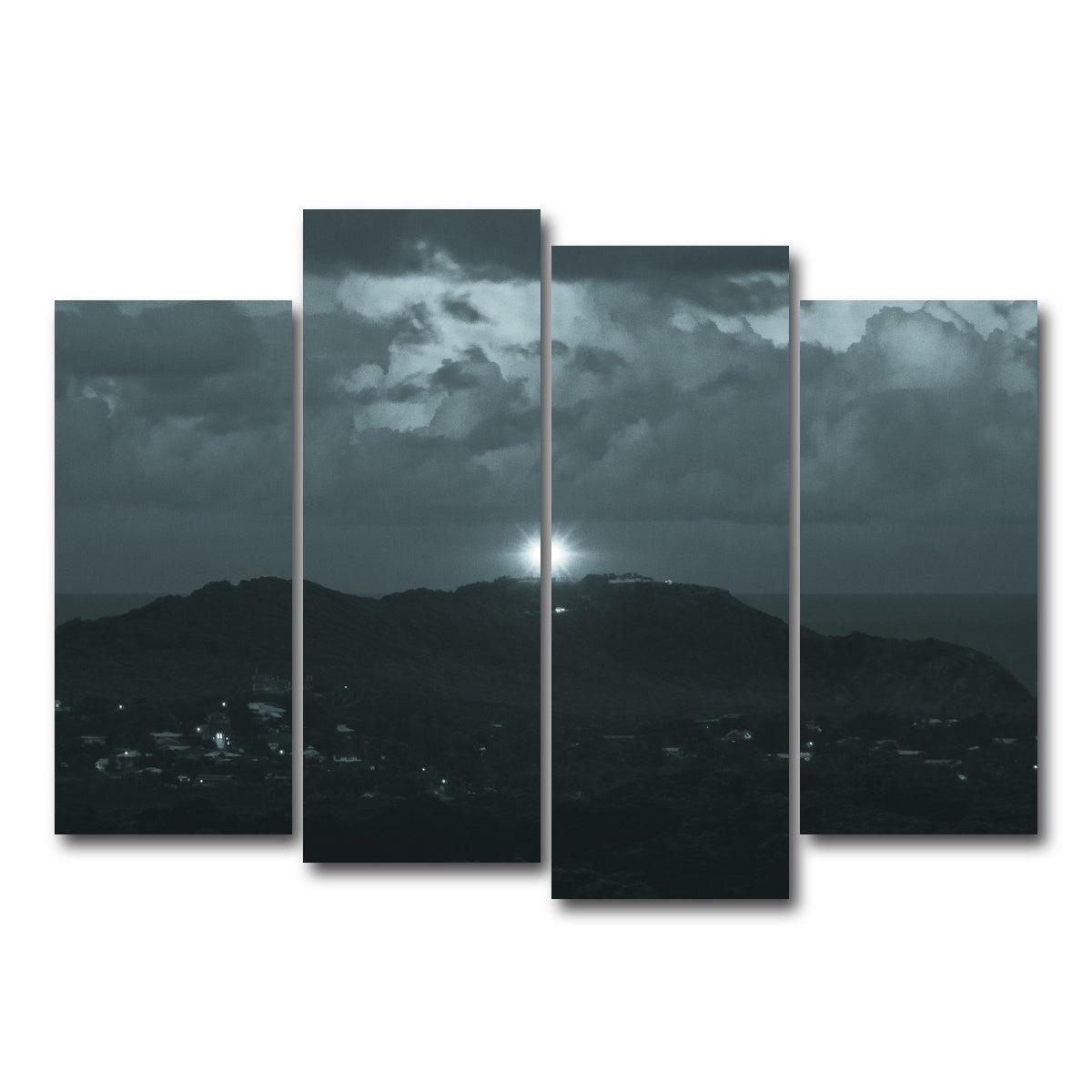 AUTO-MOCKUP WHITE | bangalow | 4 Piece | Gallery Wrap Canvas | group=4_normal