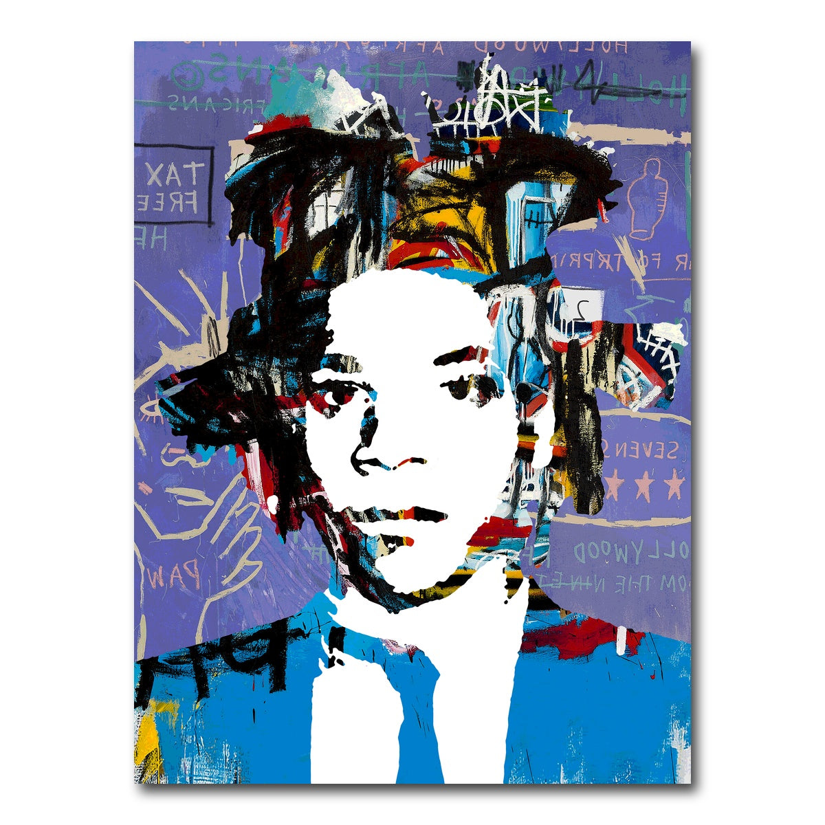 AUTO-MOCKUP WHITE | basquiat | 1 Piece | Gallery Wrap Canvas | group=3x4