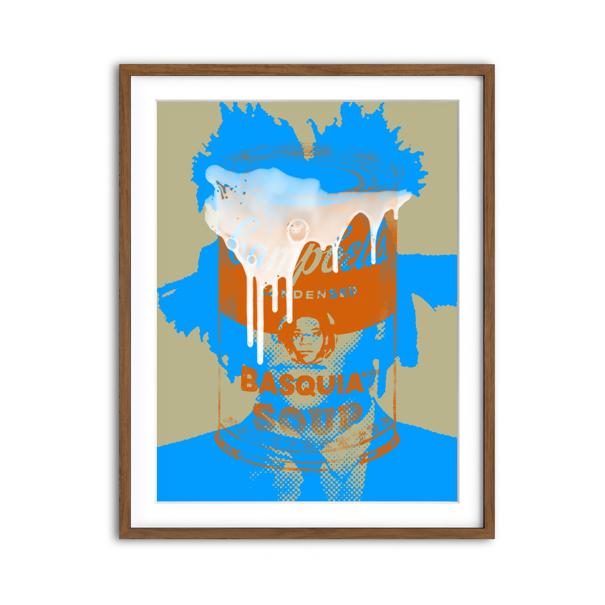 Framed Print 3x4 Walnut