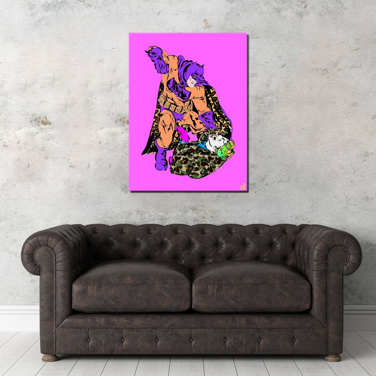 Batman Joker Wall Art