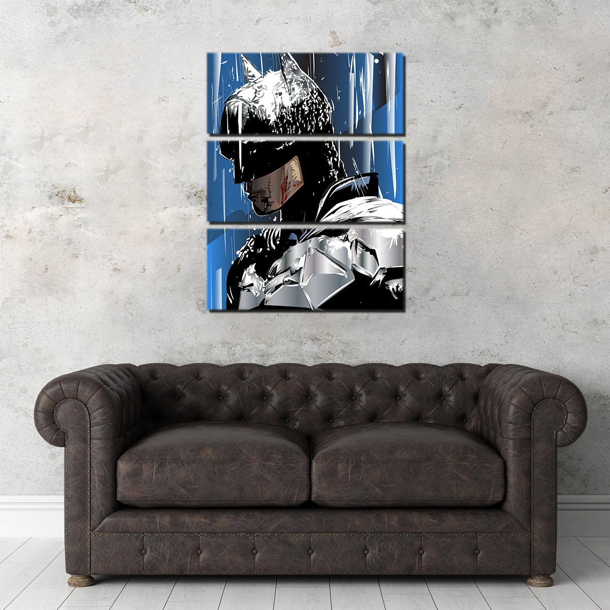 Batman Rain Wall Art