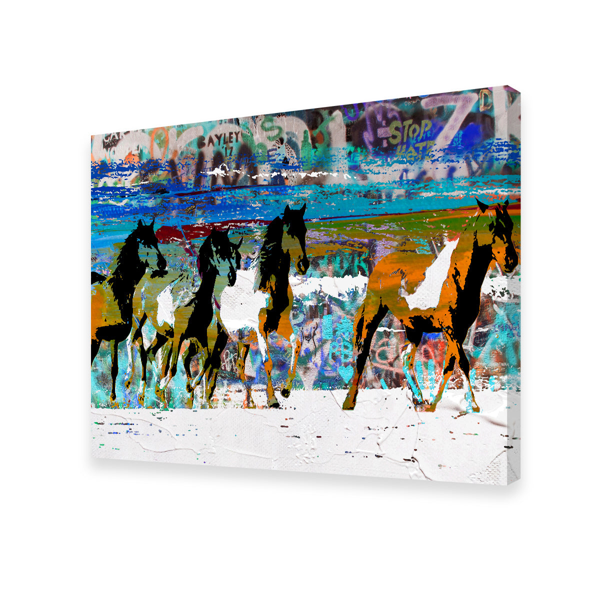 Beach Horses 3 Wall Art