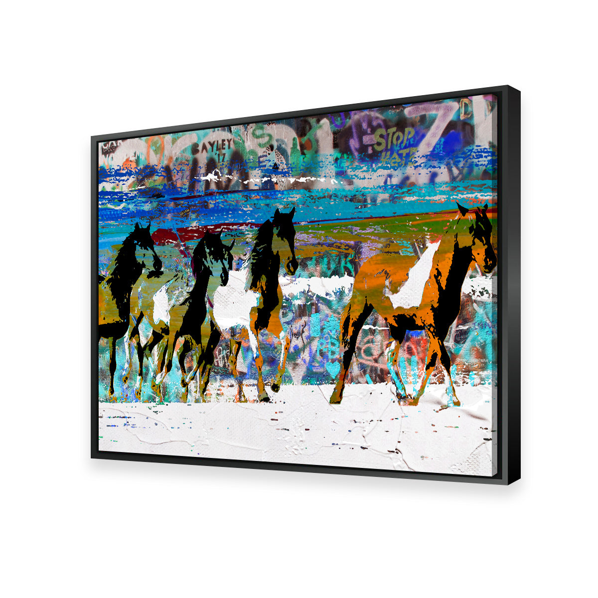 Beach Horses 3 Wall Art