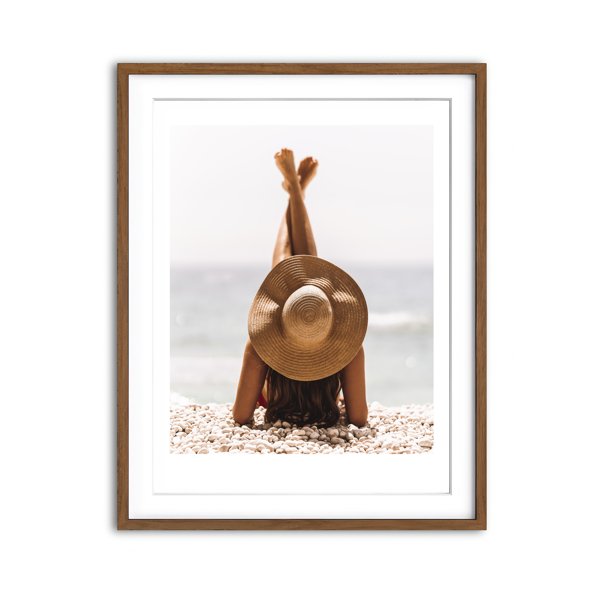 Framed Print 3x4 Walnut