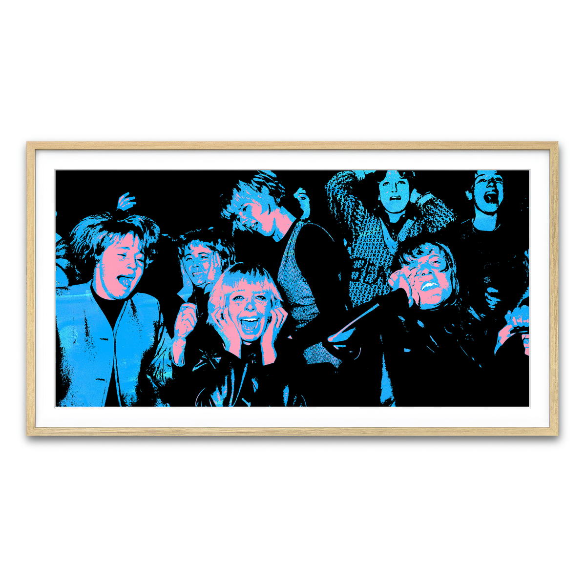 Framed Print 2x1 Natural