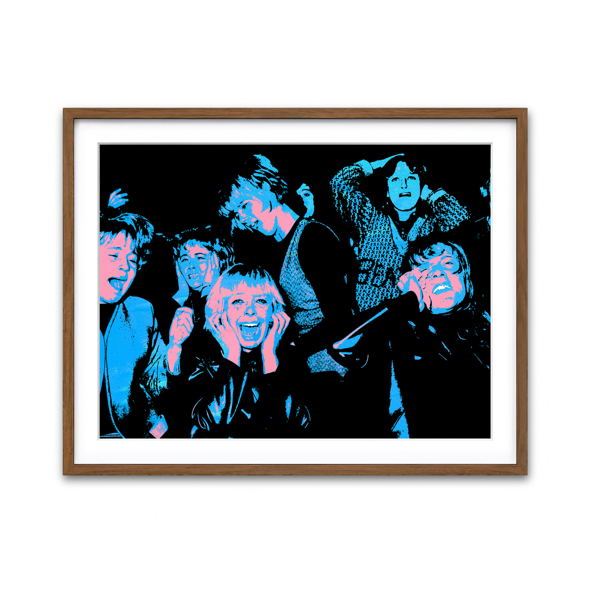 Framed Print 4x3 Walnut