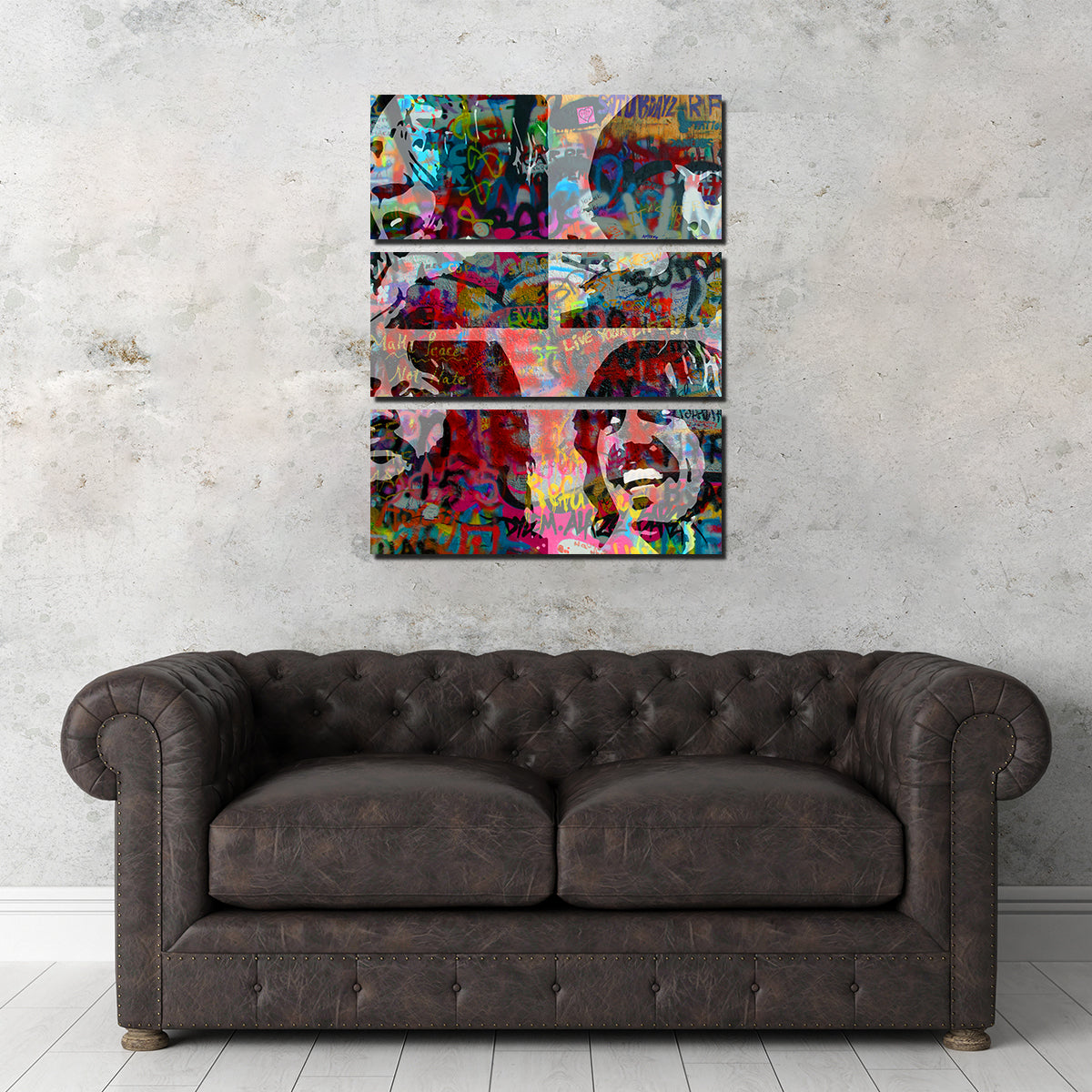 Beatles Heavy Graffiti Wall Art