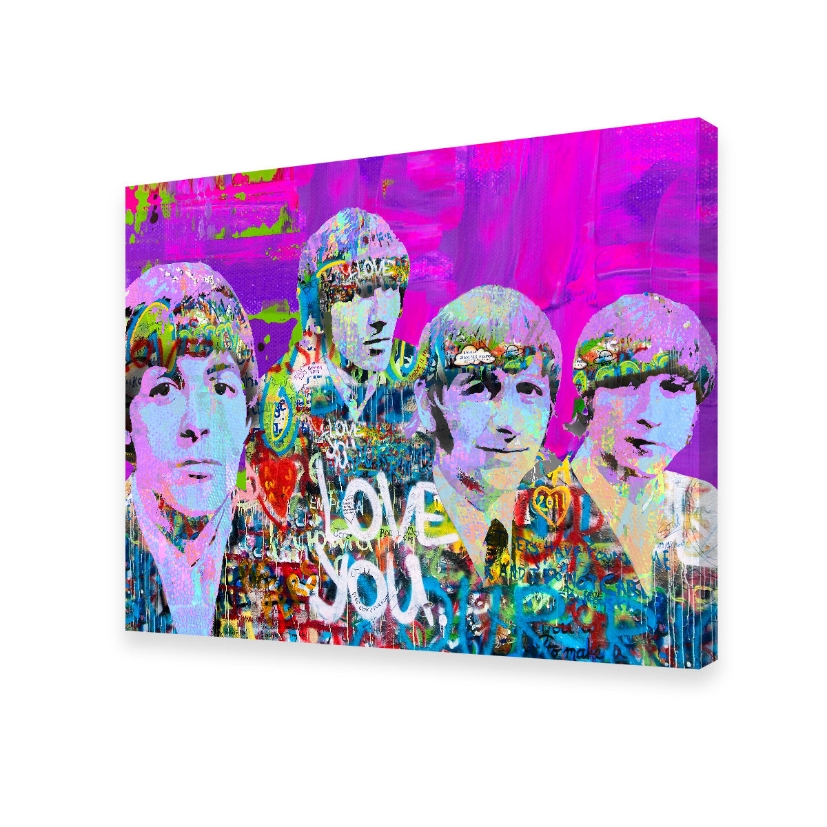 Beatles Love You Wall Art