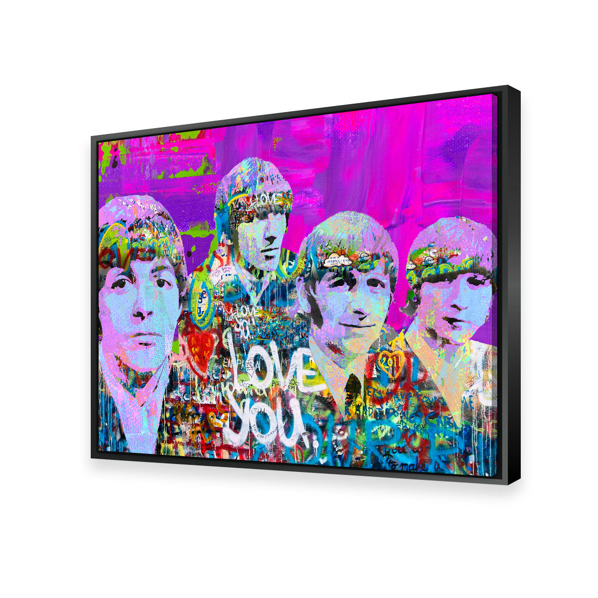 Beatles Love You Wall Art