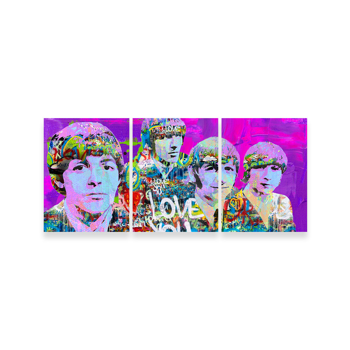 Beatles Love You Wall Art