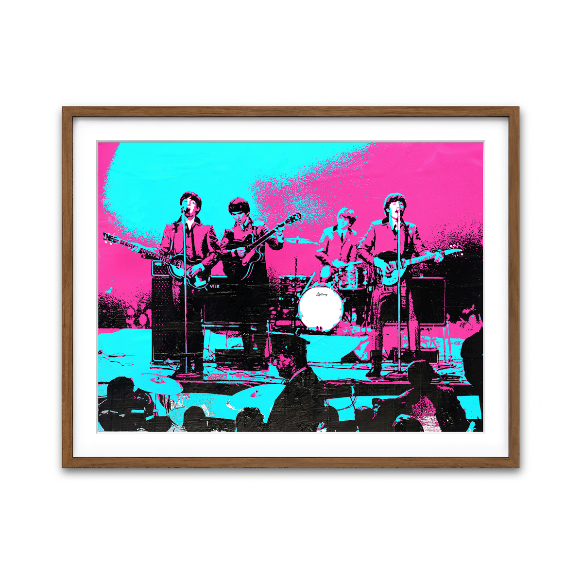 Framed Print 4x3 Walnut