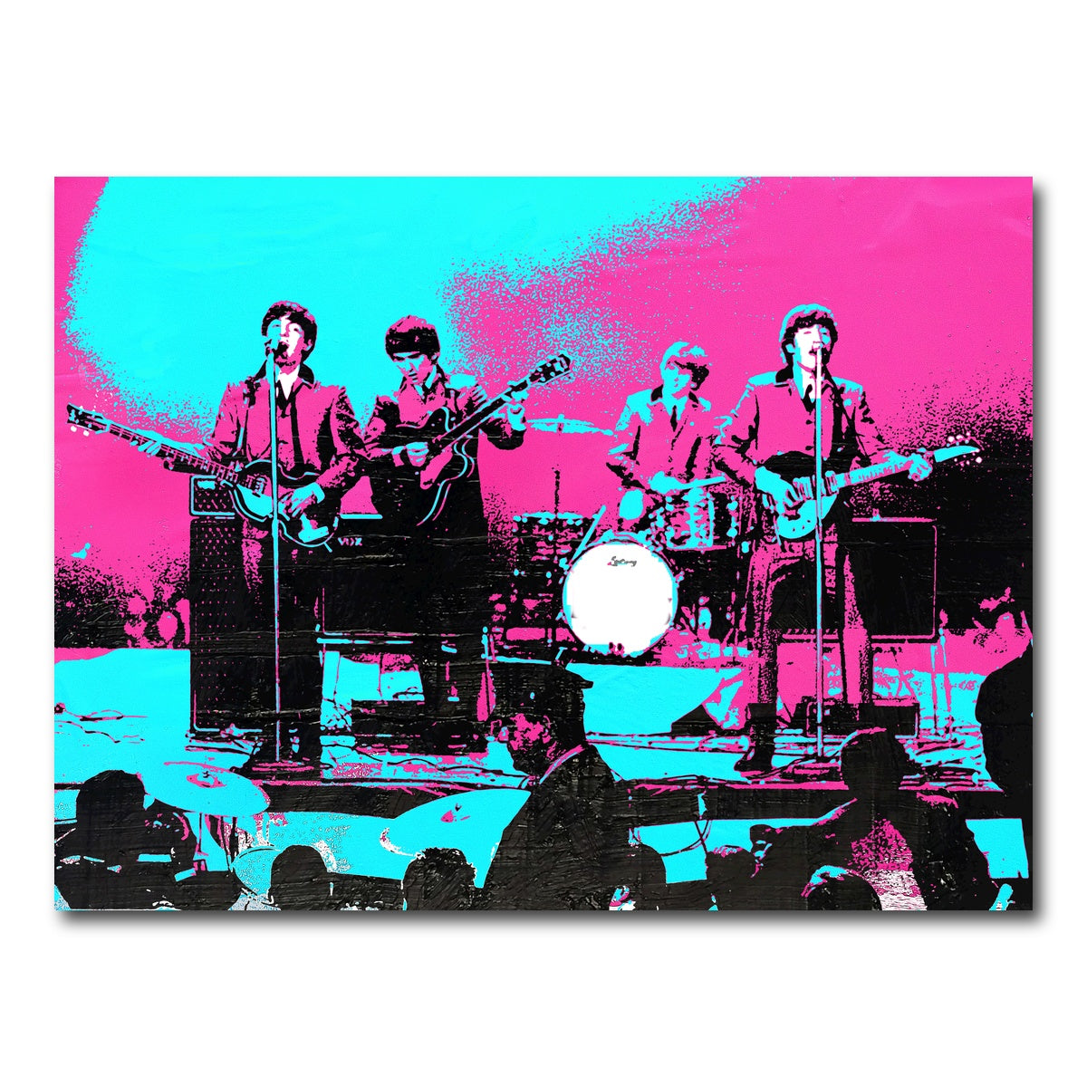 AUTO-MOCKUP WHITE | beatles dc coliseum | 1 Piece | Gallery Wrap Canvas | group=4x3