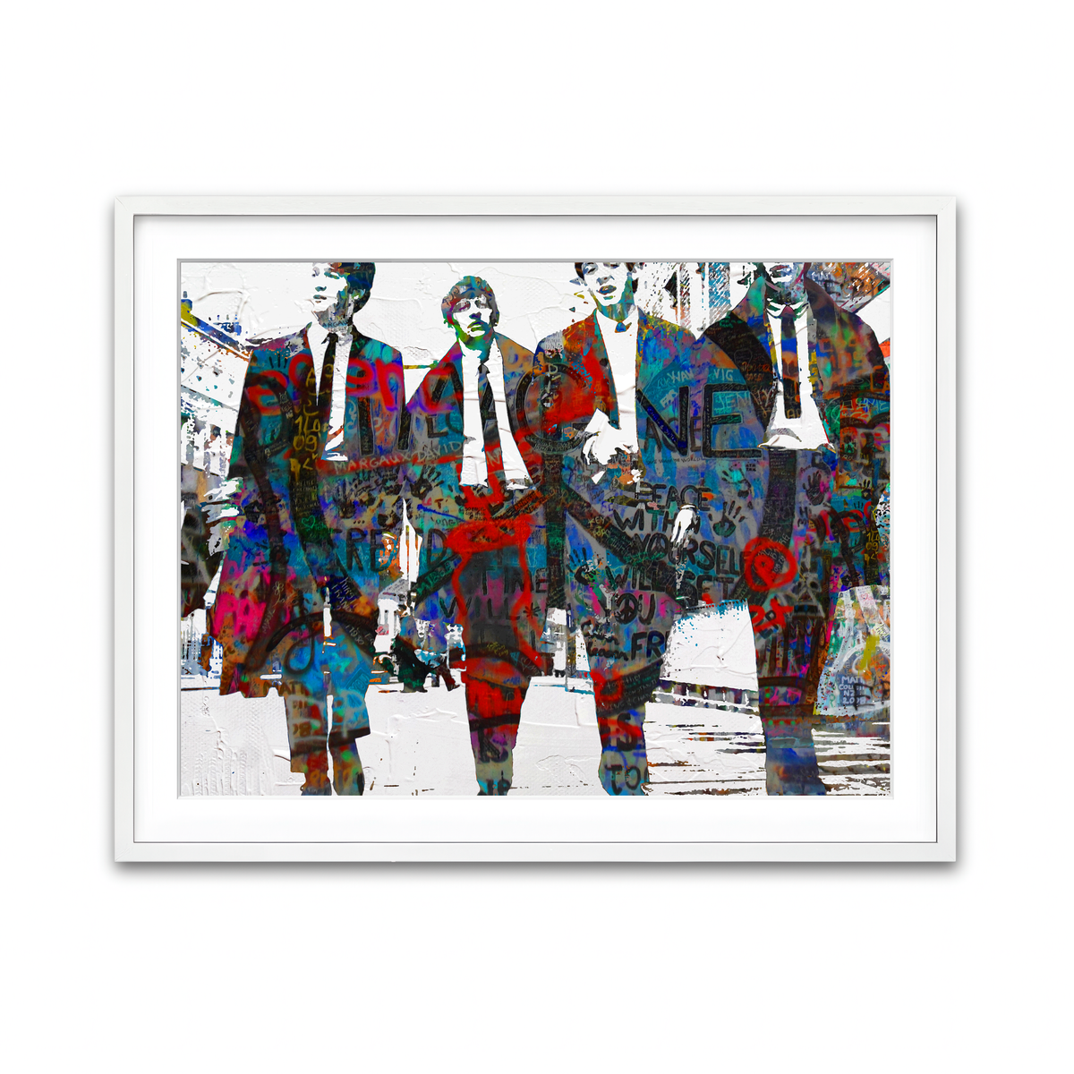 Framed Print 4x3 White