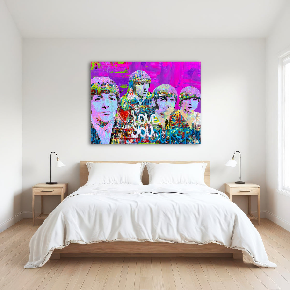 AUTO-MOCKUP ROOM | beatles love you