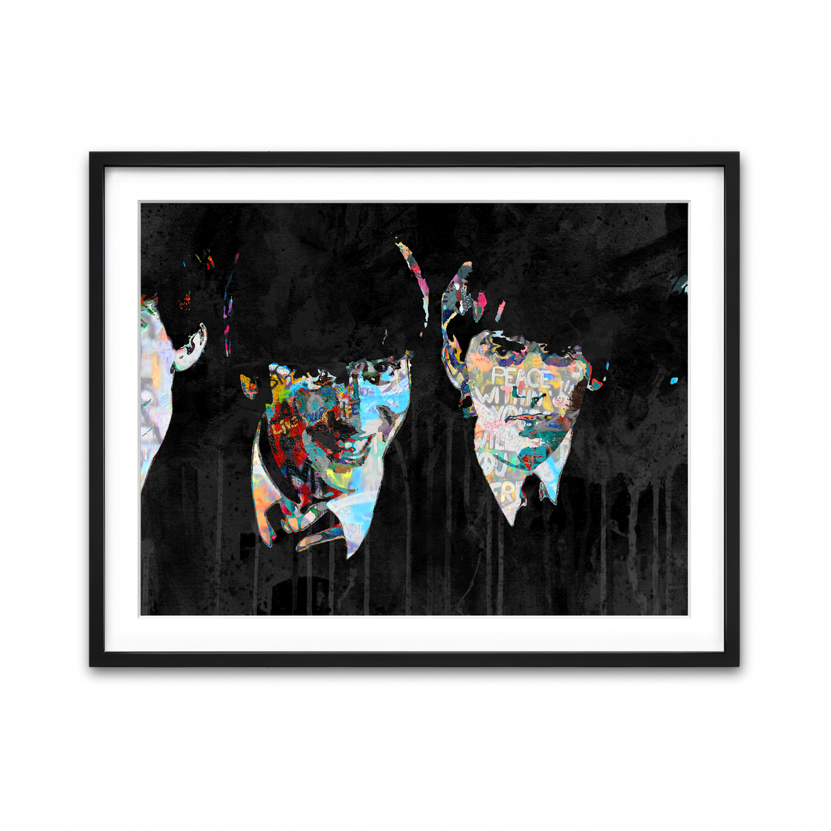 Framed Print 4x3 Black