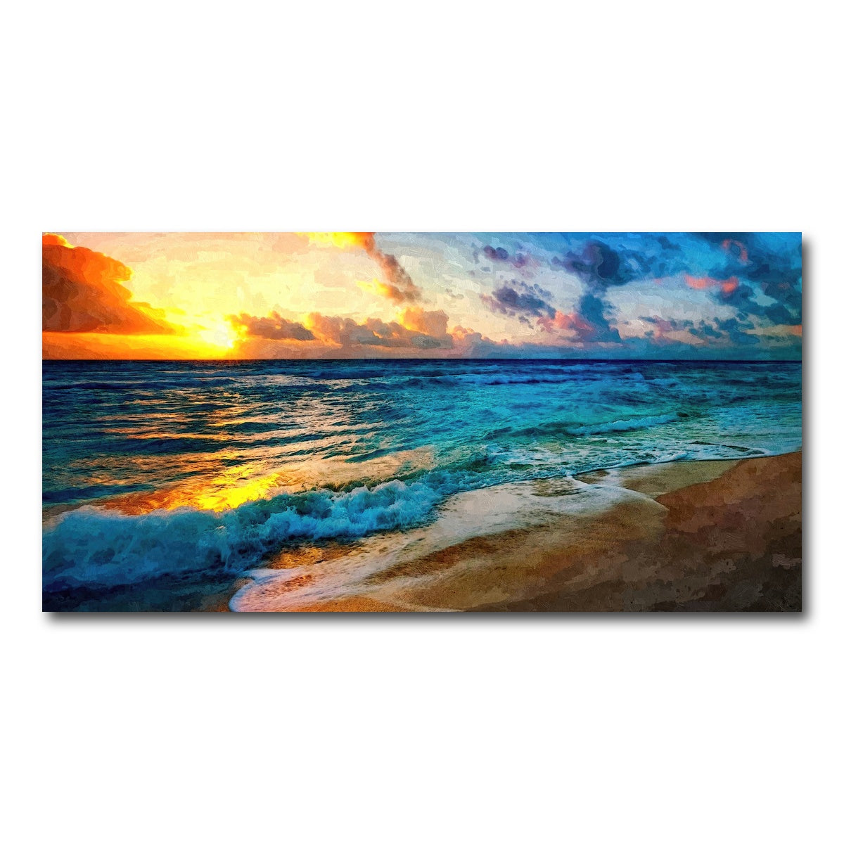 AUTO-MOCKUP WHITE | between sea and sky | 1 Piece | Gallery Wrap Canvas | group=2x1