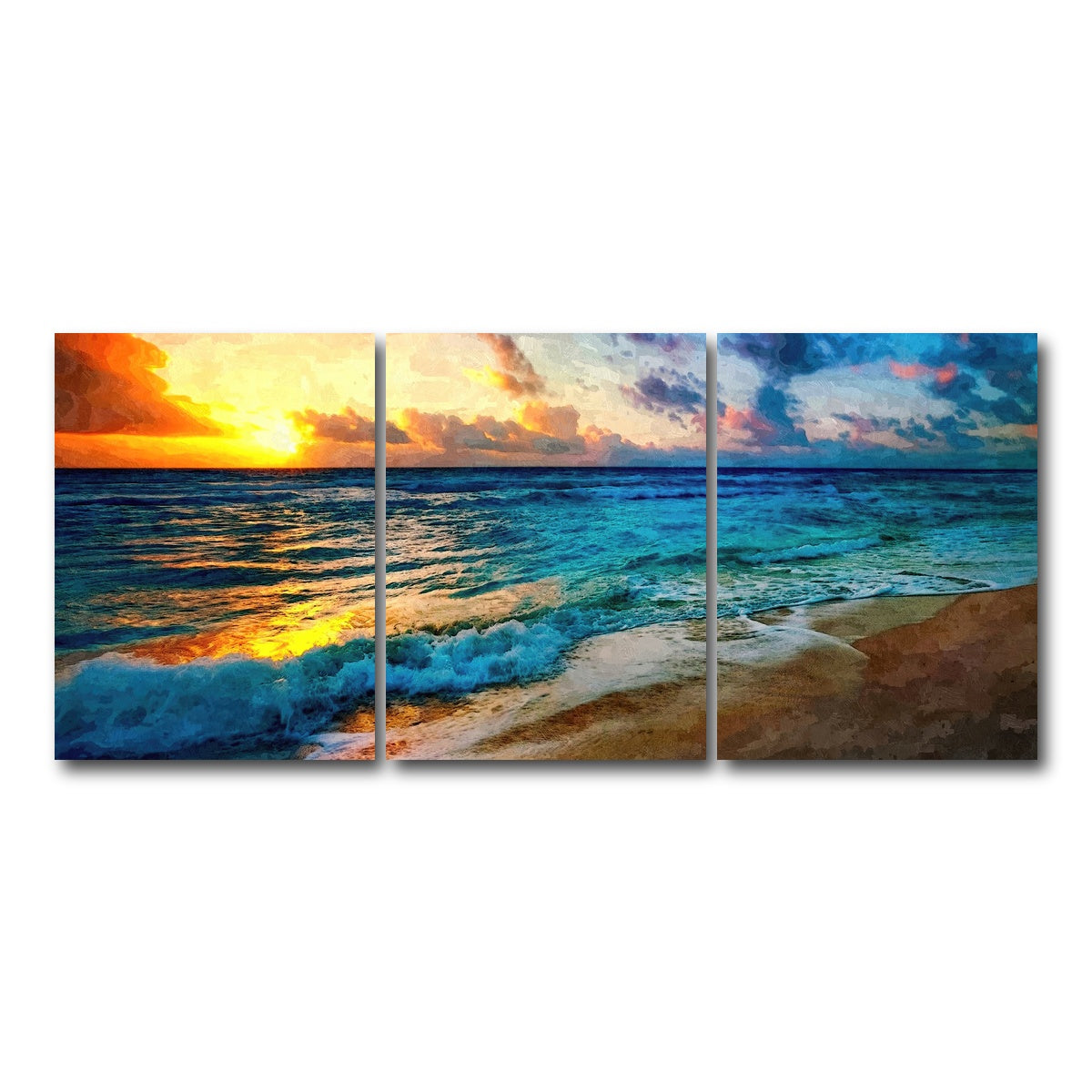 AUTO-MOCKUP WHITE | between sea and sky | 3 Piece | Gallery Wrap Canvas | group=18x24