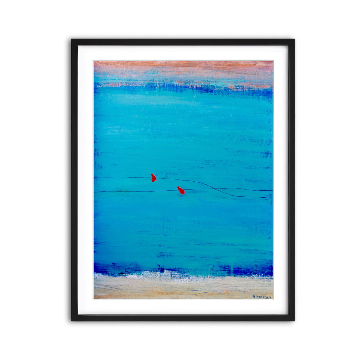 Framed Print 3x4 Black