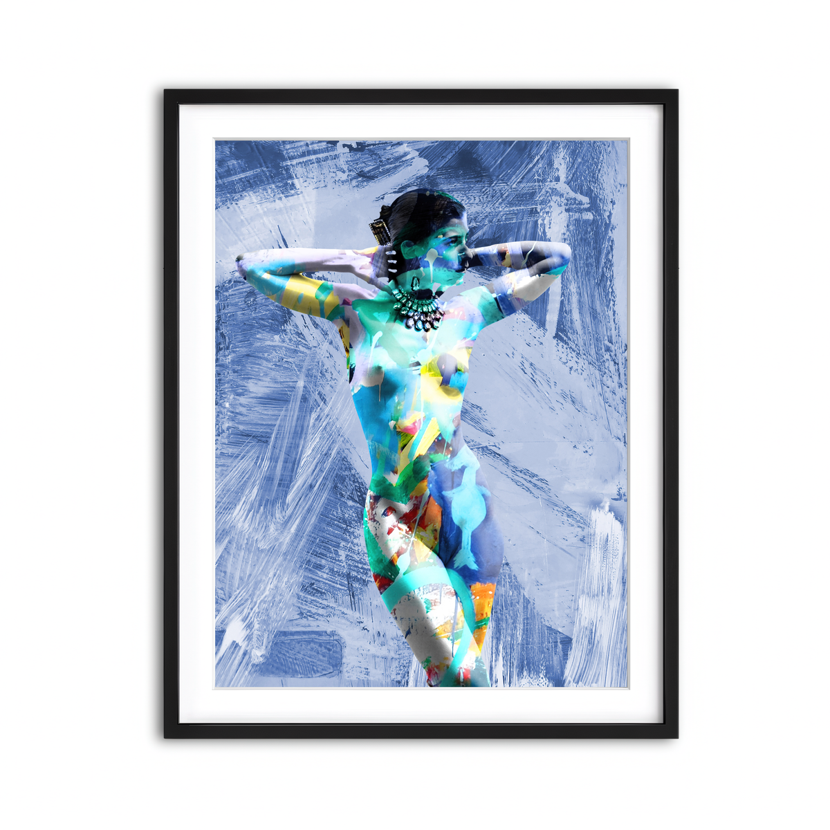 Framed Print 3x4 Black