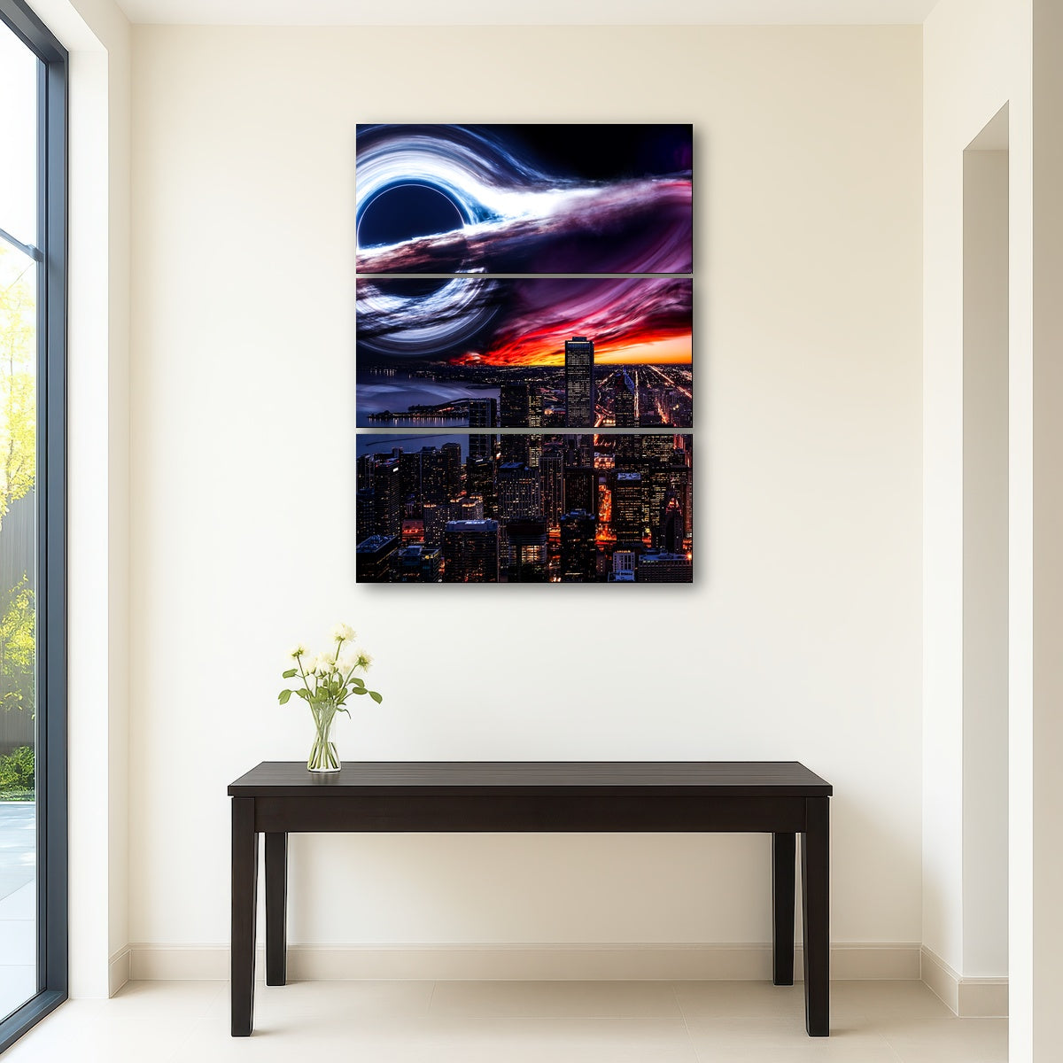 AUTO-MOCKUP ROOM | black hole city