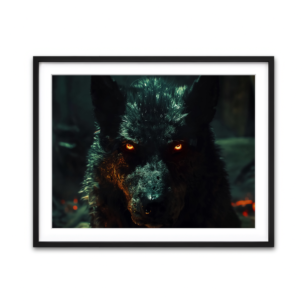 Framed Print 4x3 Black