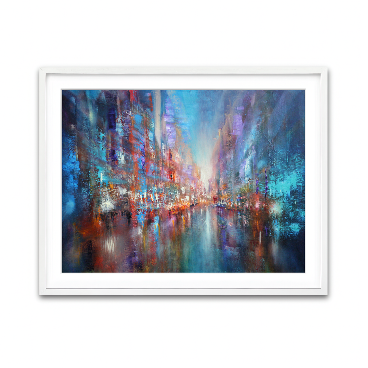 Framed Print 4x3 White