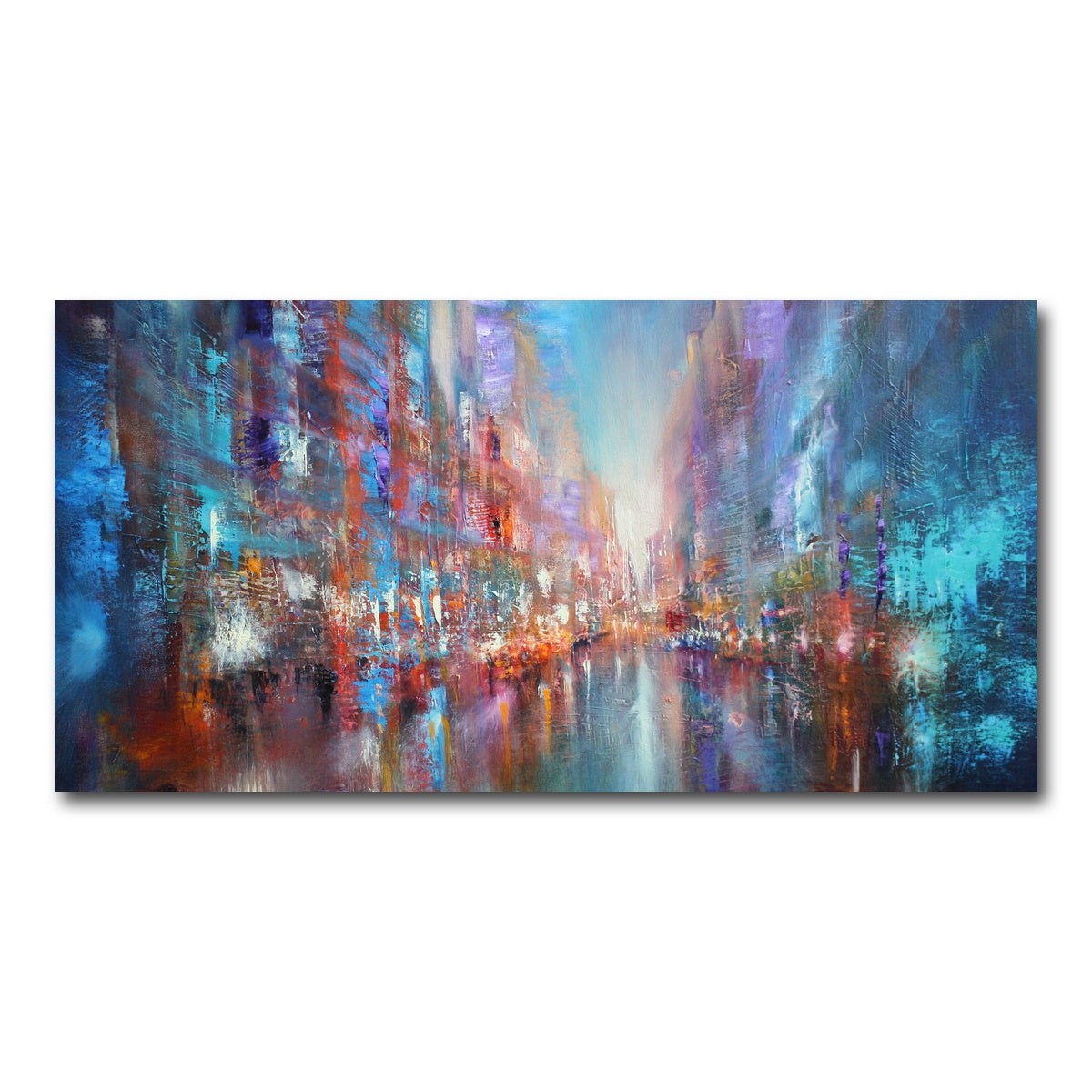 AUTO-MOCKUP WHITE | blue city | 1 Piece | Gallery Wrap Canvas | group=2x1