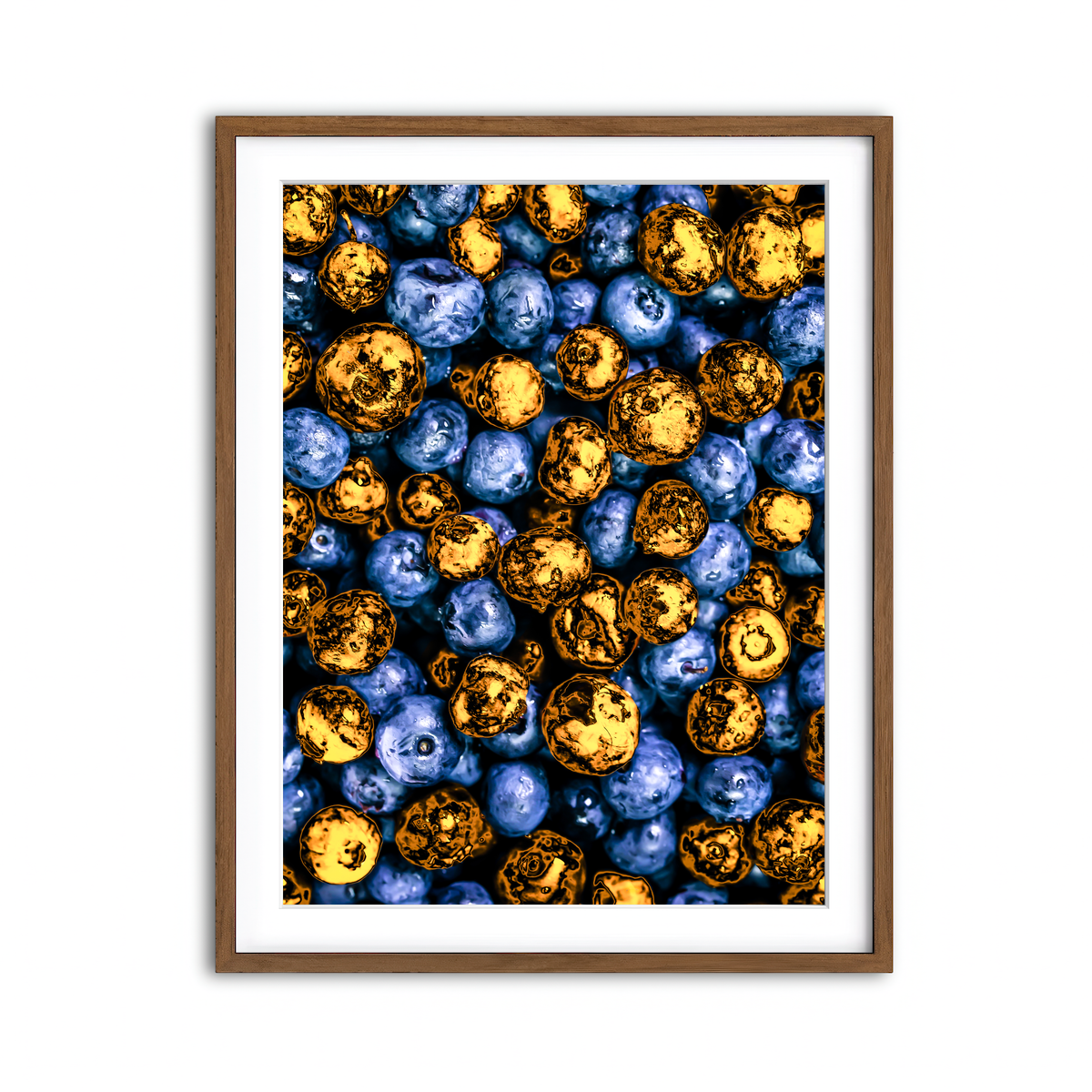 Framed Print 3x4 Walnut