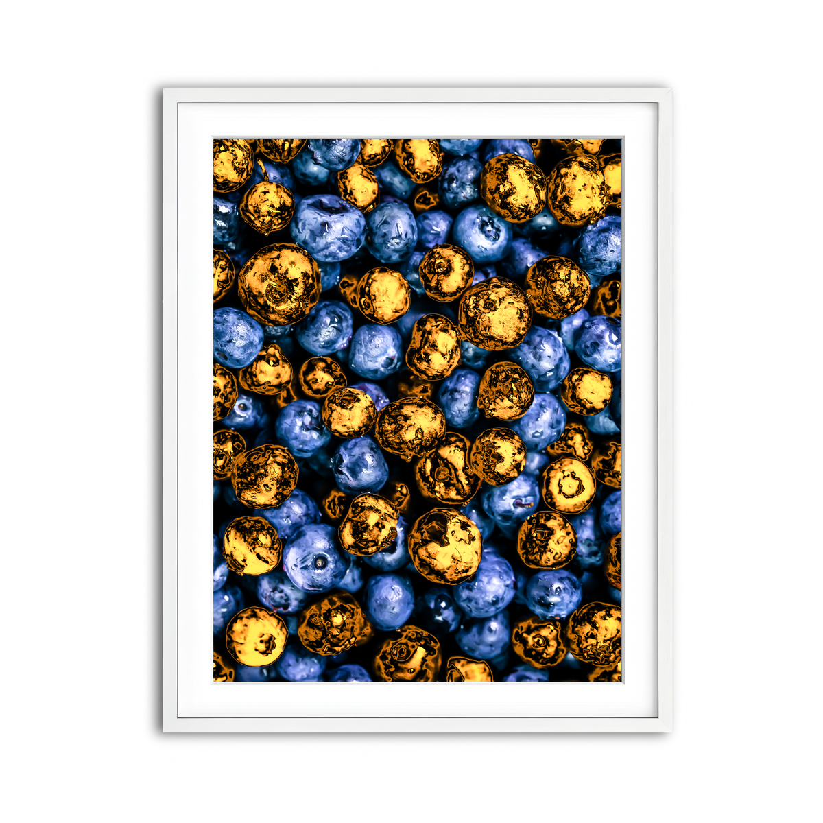Framed Print 3x4 White
