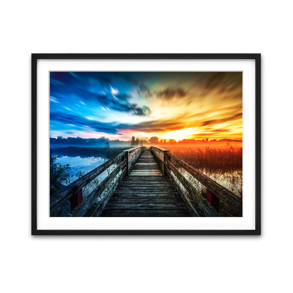 Framed Print 4x3 Black