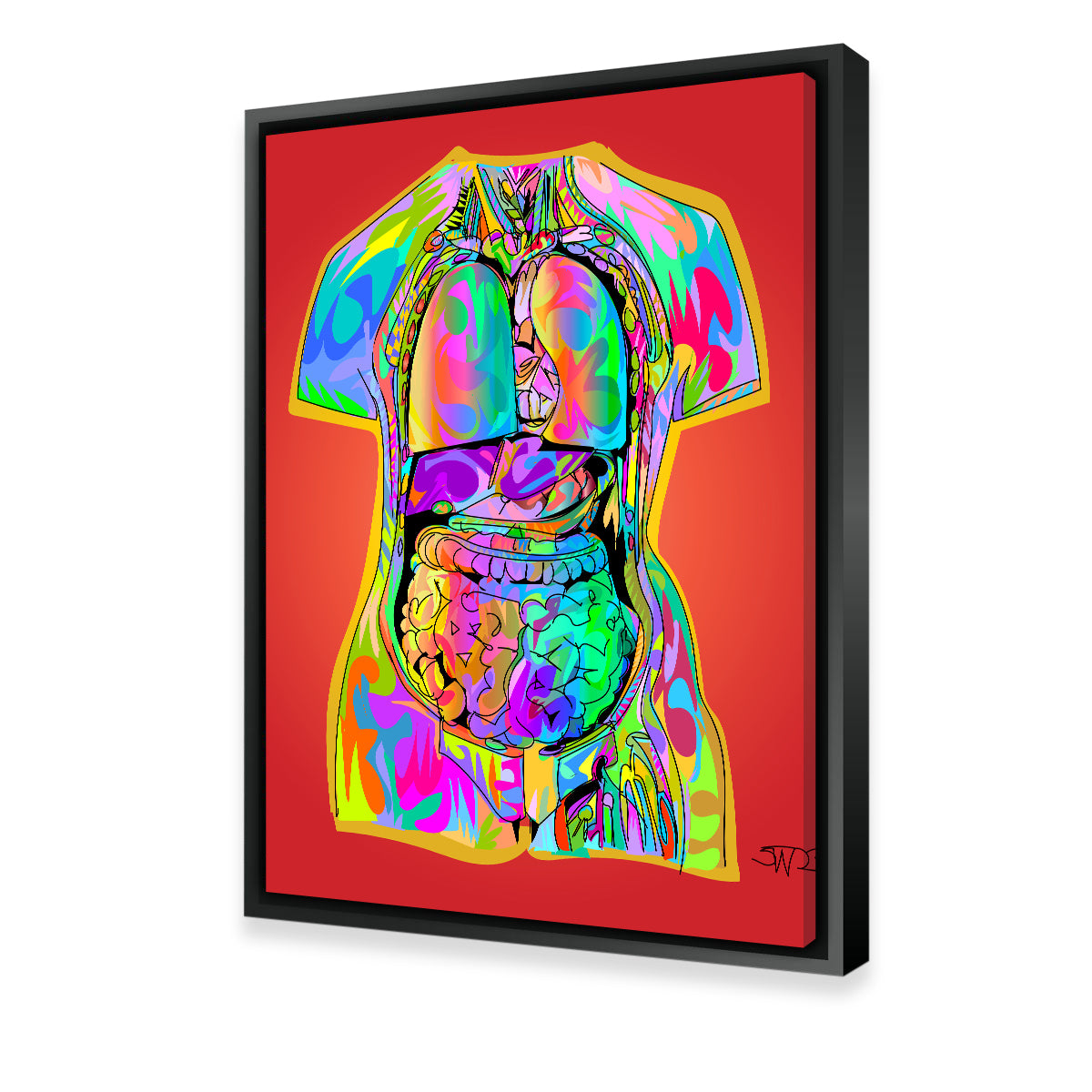 Body Organs Wall Art