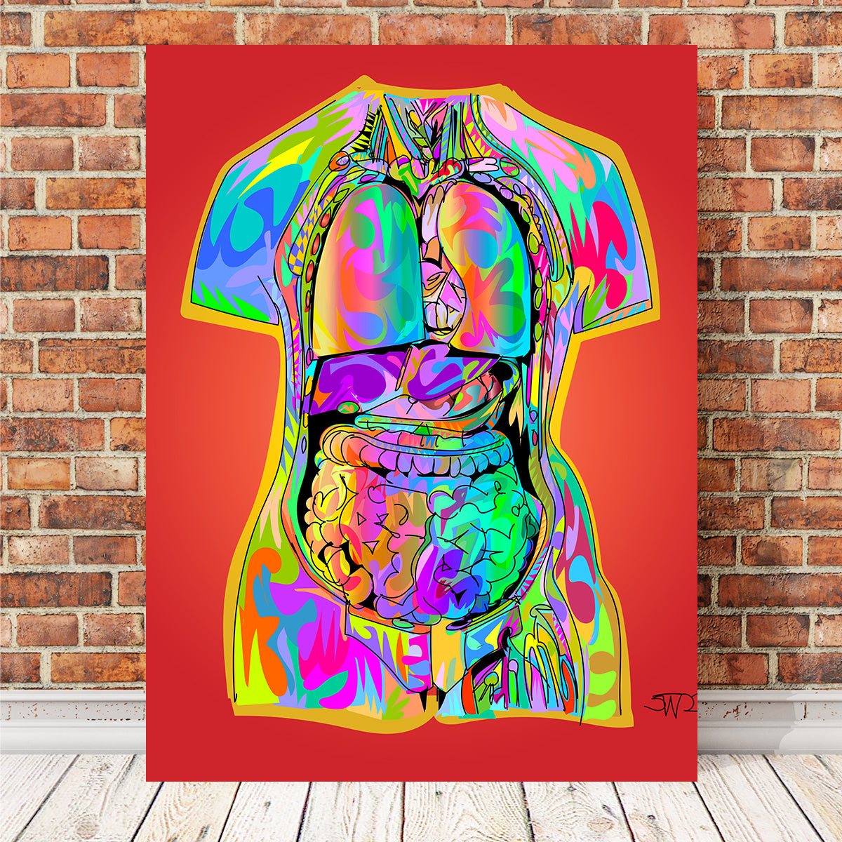 Body Organs Wall Art