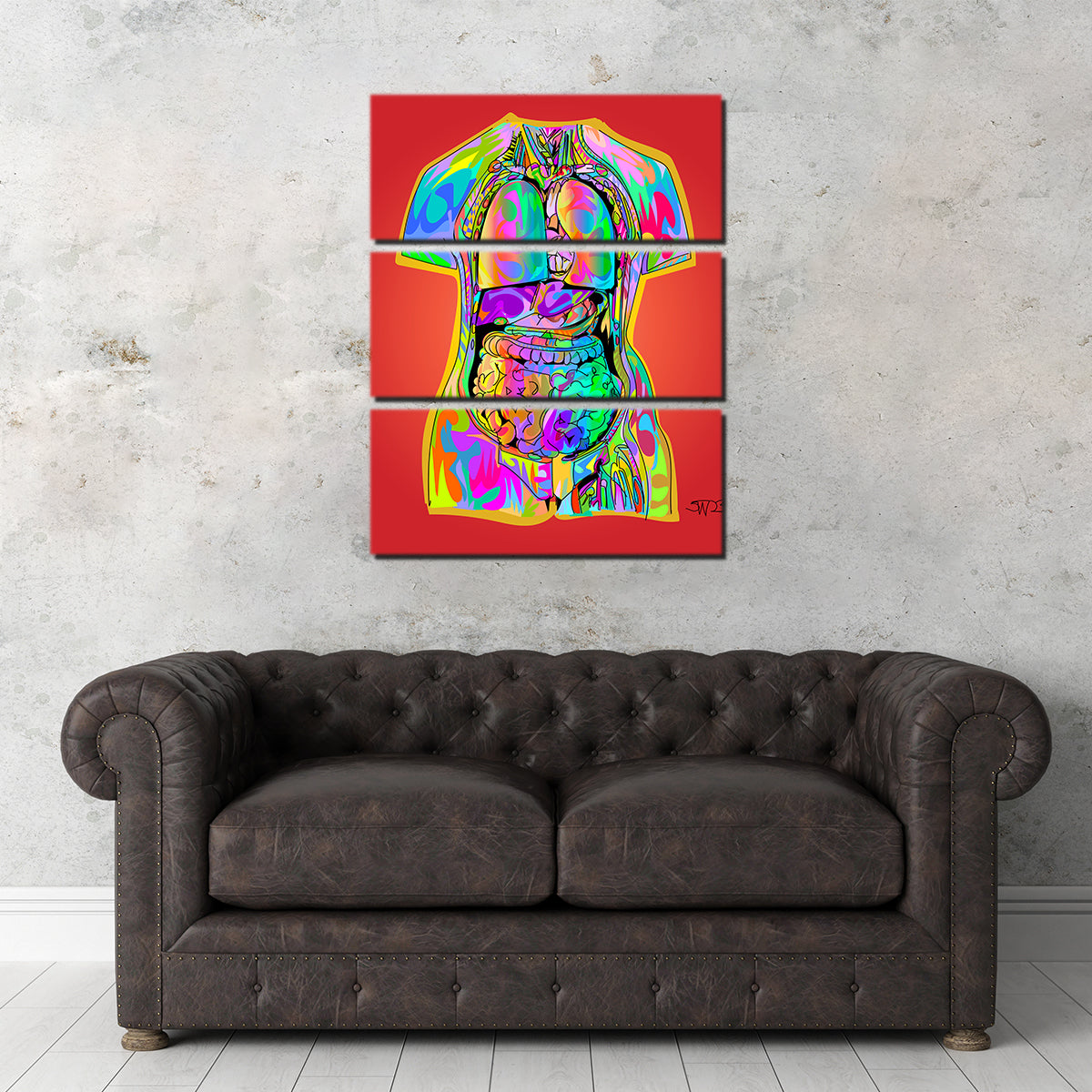 Body Organs Wall Art