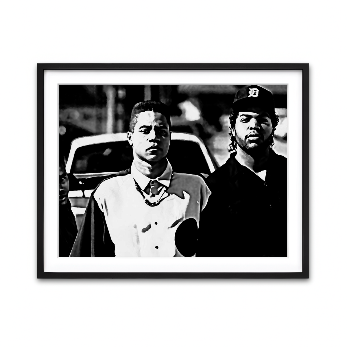 Framed Print 4x3 Black