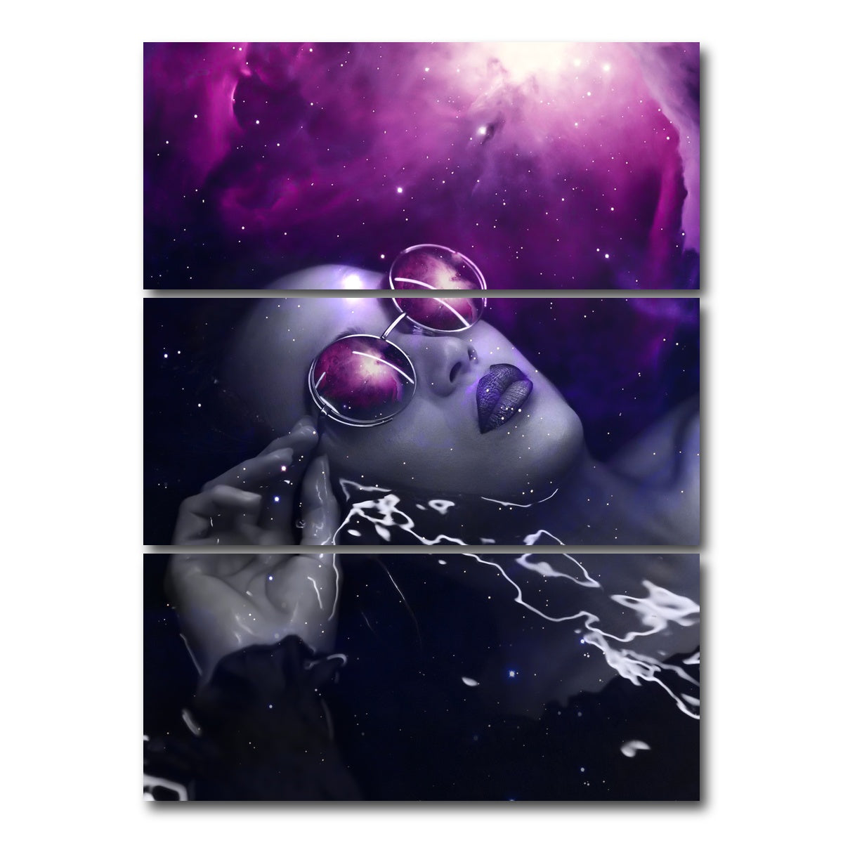 AUTO-MOCKUP WHITE | brillante | 3 Piece | Gallery Wrap Canvas | group=8x18_stacked